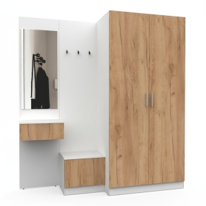 Набор мебели для прихожей "Марсель-159" МР 01-159 В2160 Ш2000 Г580 (ЛД.. Набор мебели для прихожей "Марсель-159" МР 01-159 В2160 Ш2000 Г580 (ЛД..